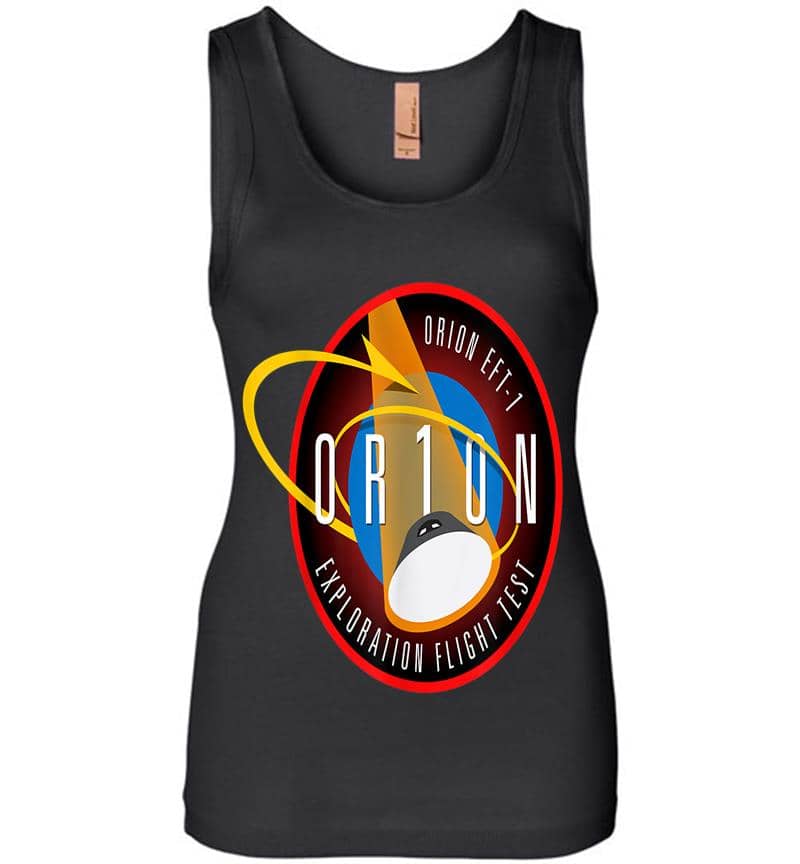 Orion Etf 1 Insignia Crew Spacecraft Patch Womens Jersey Tank Top