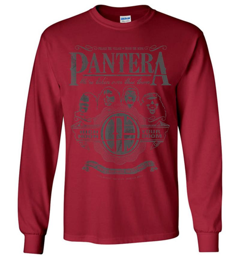 Inktee Store - Pantera Official High Noon Long Sleeve T-Shirt Image