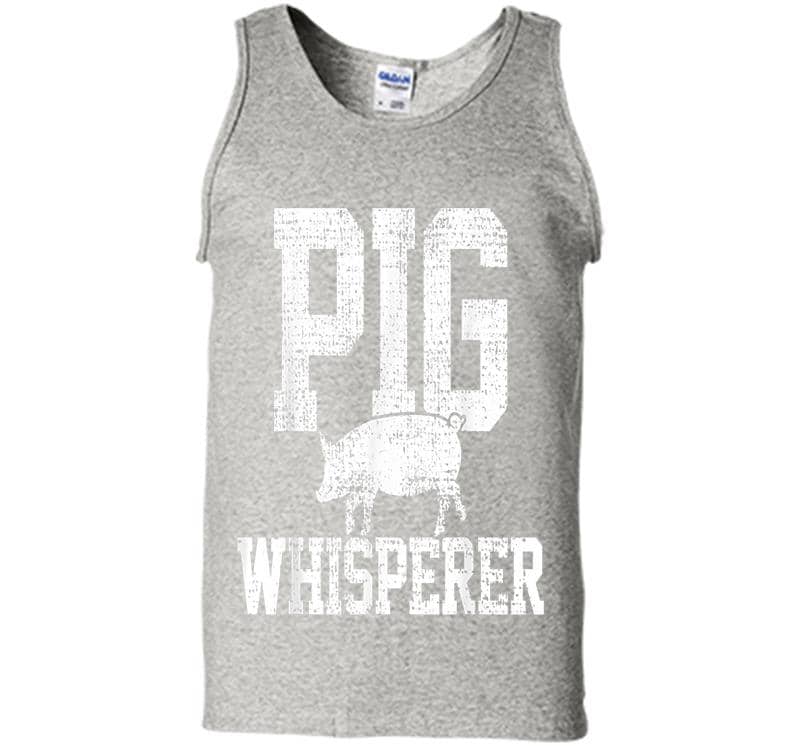 Pigs Whisperer Farmer Vintage Mens Tank Top