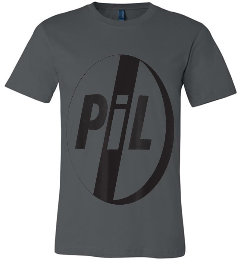 Pil Official Public Image Ltd Black Logo Premium T-Shirt