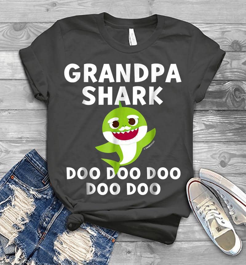 Inktee Store - Pinkfong Grandpa Shark Official Mens T-Shirt Image