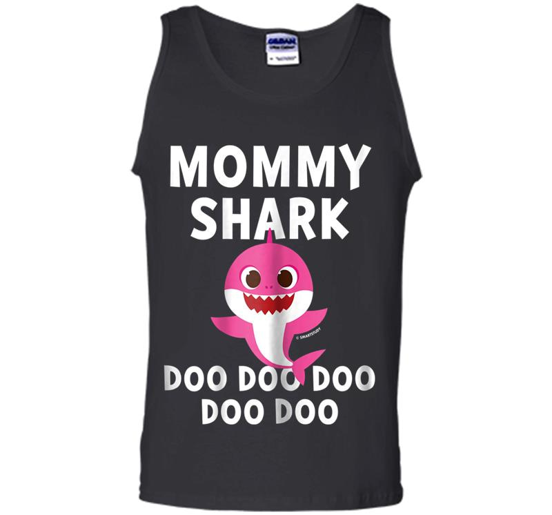 Inktee Store - Pinkfong Mommy Shark Official Mens Tank Top Image