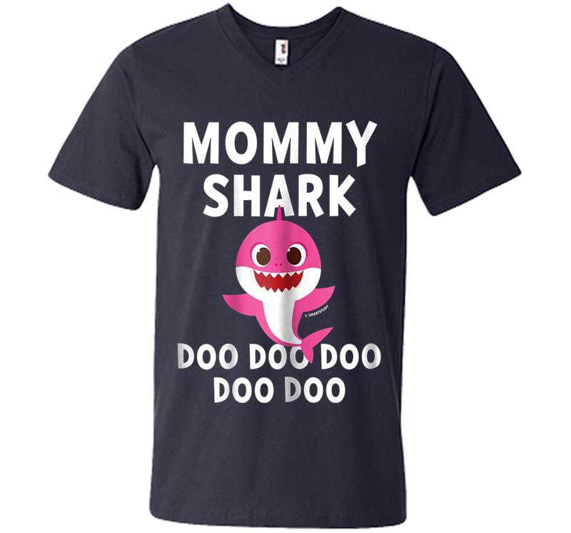 Inktee Store - Pinkfong Mommy Shark Official V-Neck T-Shirt Image