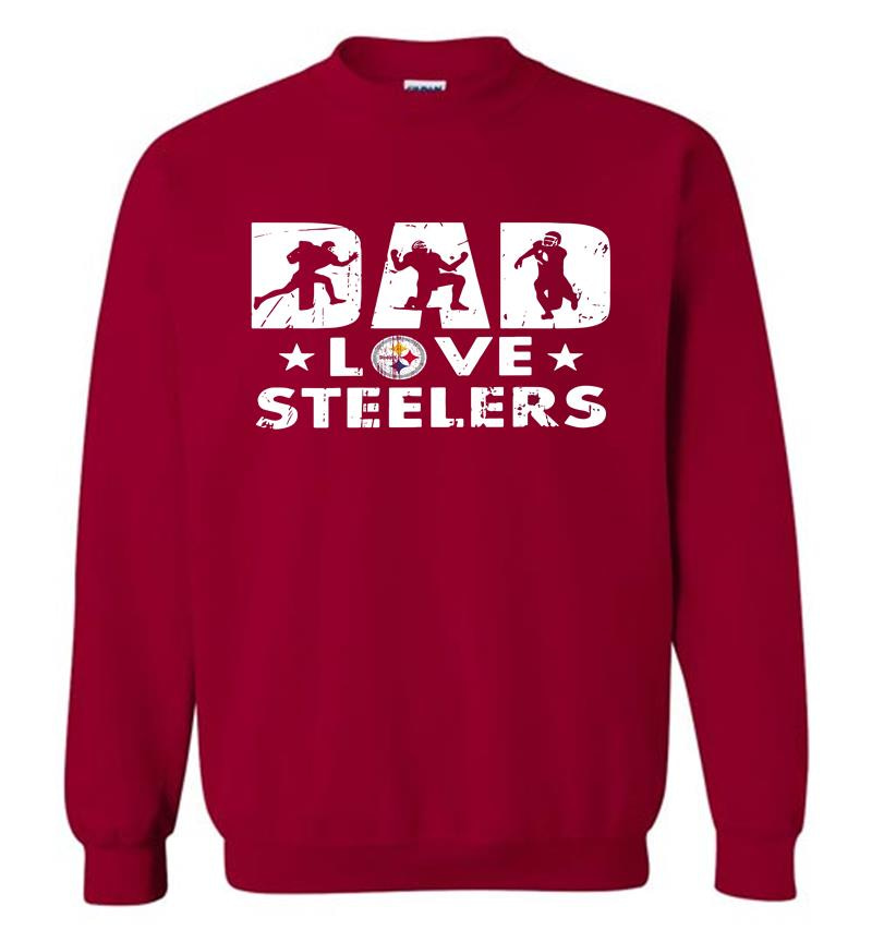 Inktee Store - Pittsburgh Slers Dad Love Slers Sweatshirt Image