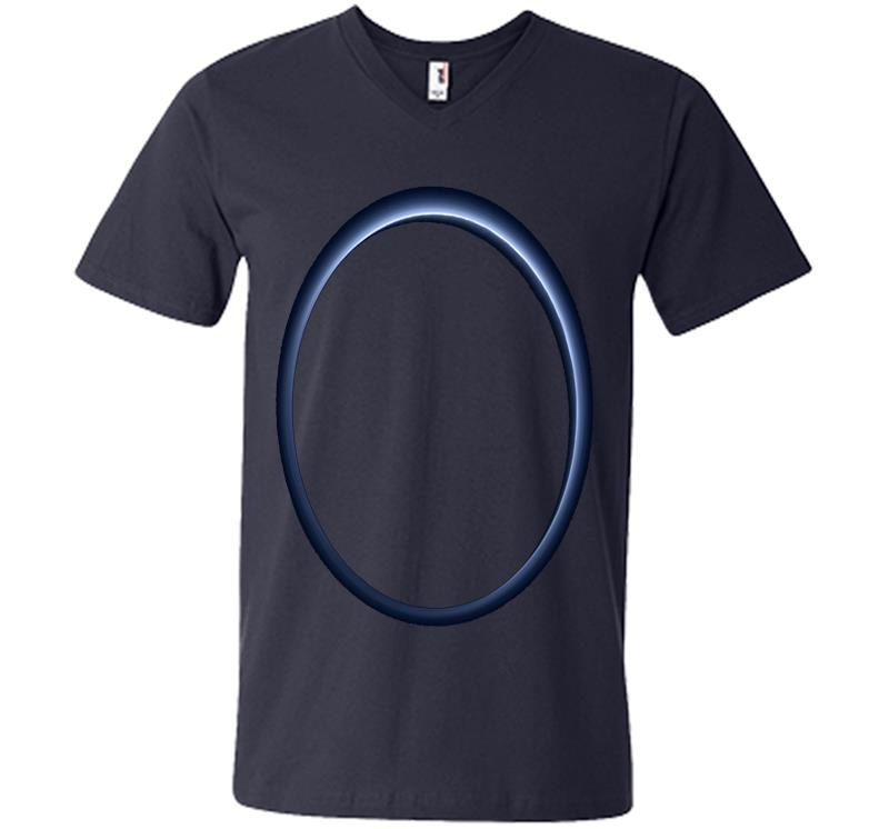 Inktee Store - Planet Pluto Official Nasa Space Images New Horizon V-Neck T-Shirt Image
