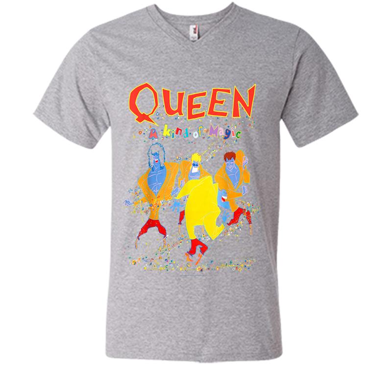 Inktee Store - Queen Official Kind Of Magic V-Neck T-Shirt Image
