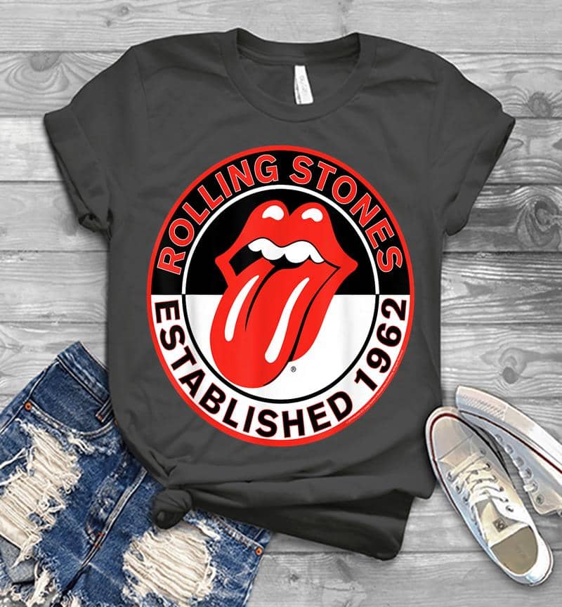 Inktee Store - Rolling Stones Official Est 1962 Mens T-Shirt Image