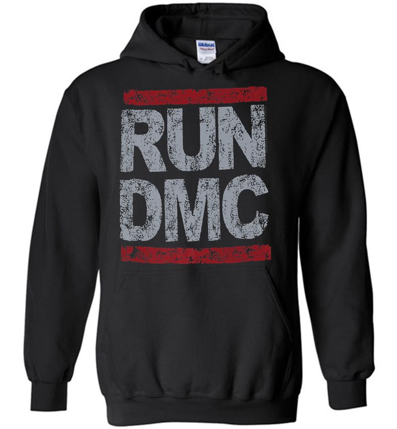 Run Dmc Official Grunge Logo Premium Hoodies