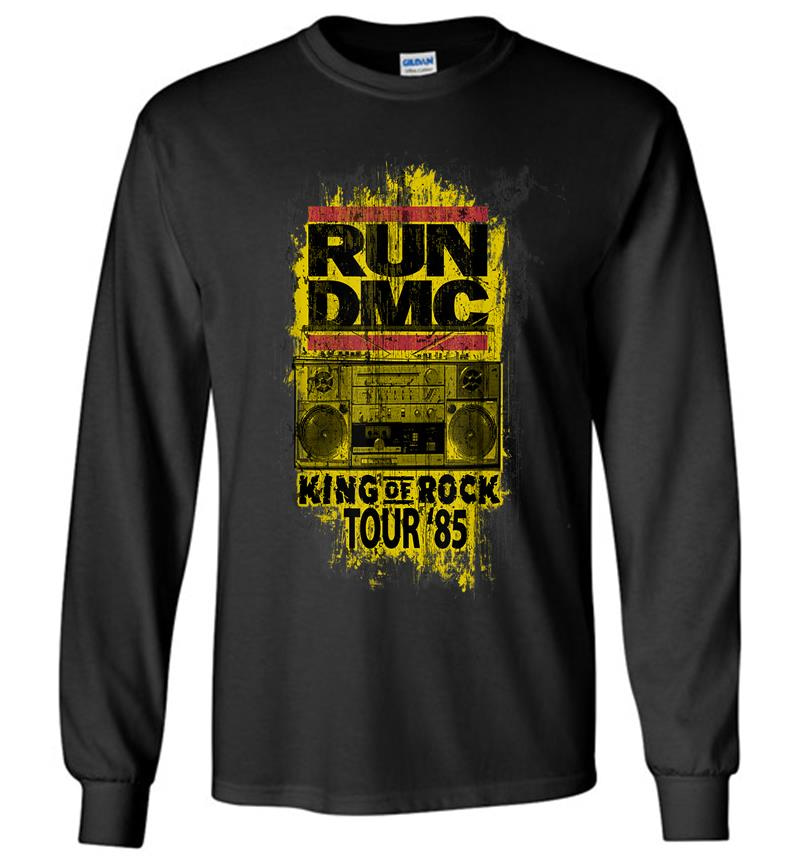 Run Dmc Official King Of Rock Tour '85 Long Sleeve T-Shirt