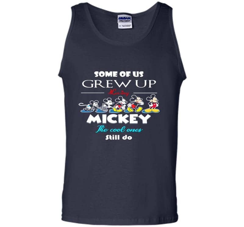 Inktee Store - Some Of Us Grew Up Loving Mickey The Cool Ones Still Do Mens Tank Top Image