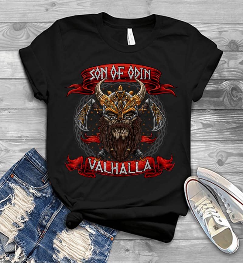 Son Of Odin - Valhalla - Viking Warrior - Norse Mythology Men T-Shirt