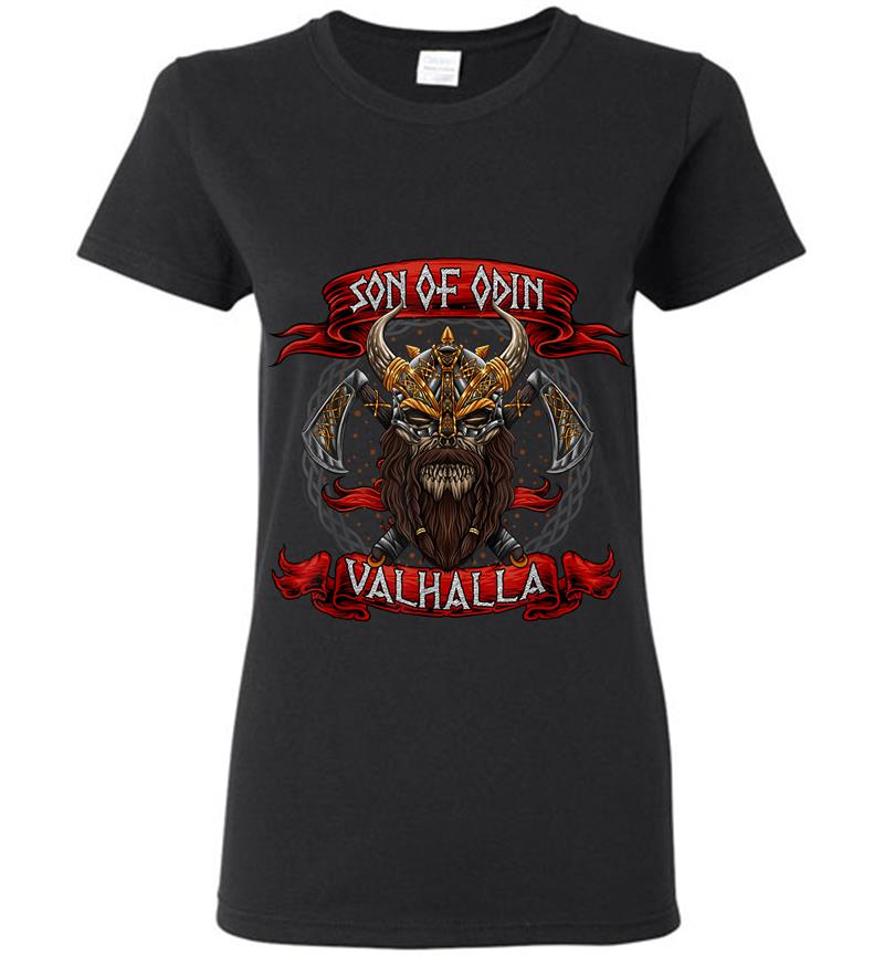 Son Of Odin - Valhalla - Viking Warrior - Norse Mythology Women T-Shirt