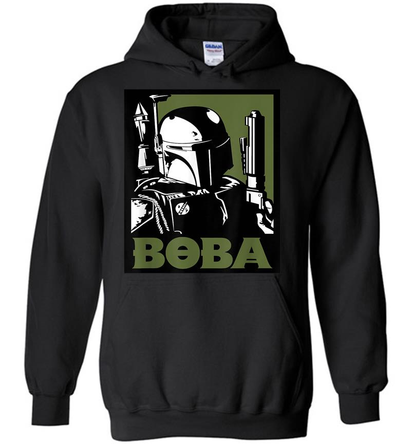 Star Wars Boba Fett Poster Hoodies