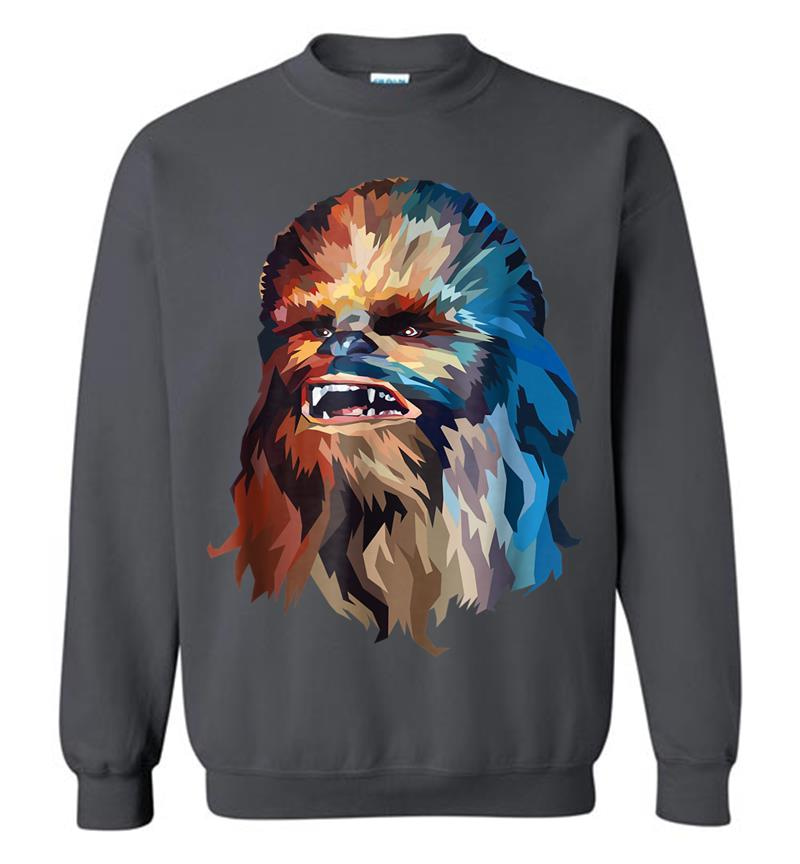 Inktee Store - Star Wars Chewbacca Art Graphic Sweatshirt Image