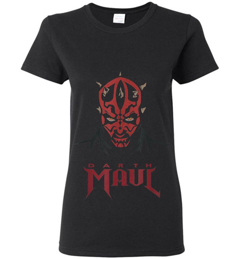 Star Wars Darth Maul Sith Lord Womens T-Shirt