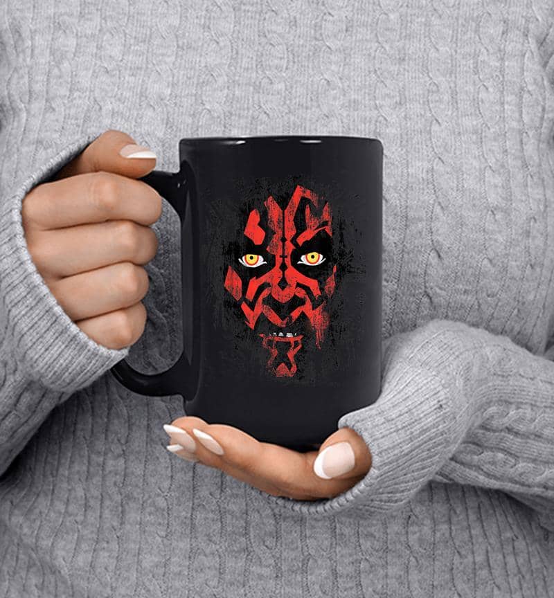 Star Wars Darth Maul Weathered Face Mug