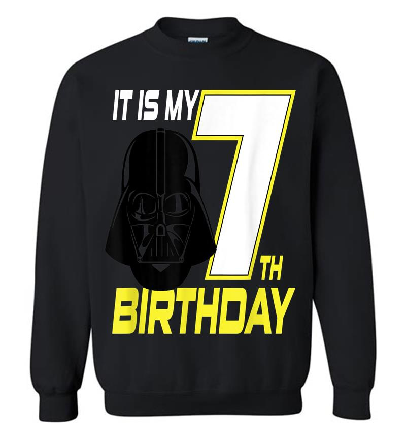 Star Wars Darth Vader 7Th Birthday Sweatshirt