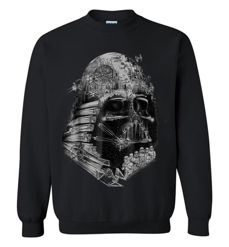 Star Wars Darth Vader Build The Empire Graphic Sweatshirt