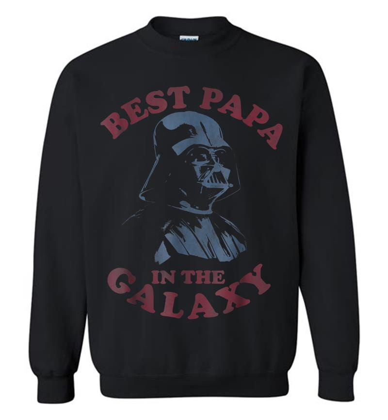 Star Wars Darth Vader Retro Best Papa Graphic Sweatshirt