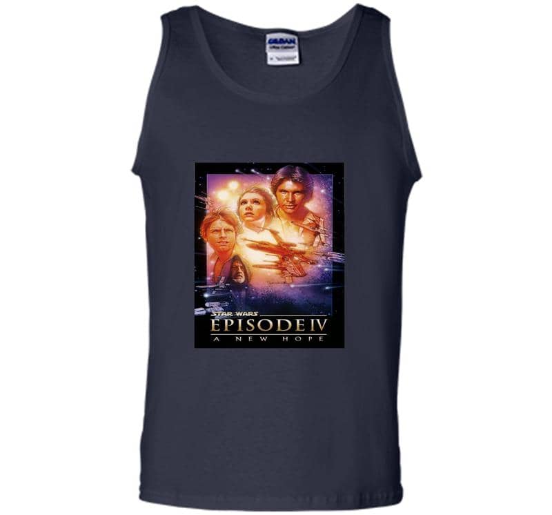 Inktee Store - Star Wars Episode Iv A New Hope Mens Tank Top Image