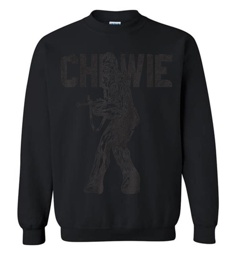 Star Wars Last Jedi Chewie Distressed Vintage Sweatshirt