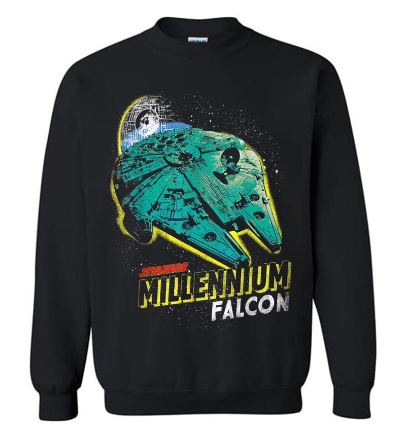 Star Wars Millennium Falcon Glow Sweatshirt