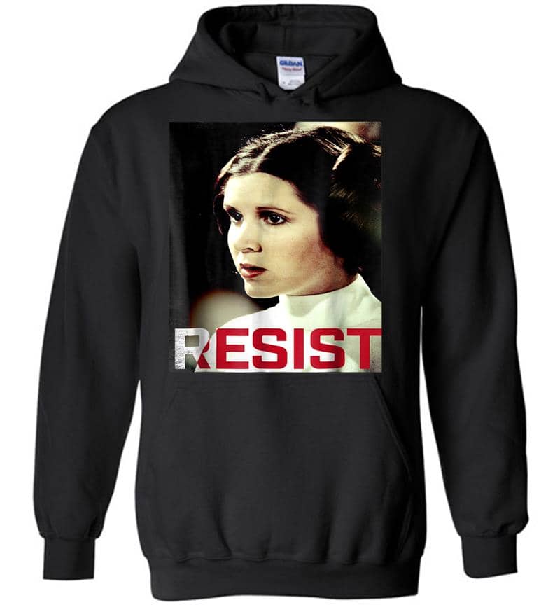Star Wars Princess Leia Resist Poster Graphic Hoodies