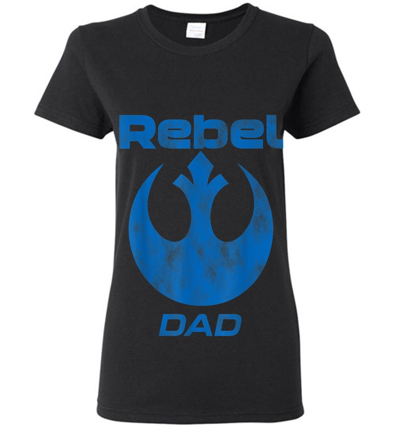 Star Wars Rebel Alliance Matching Family Dad Womens T-Shirt