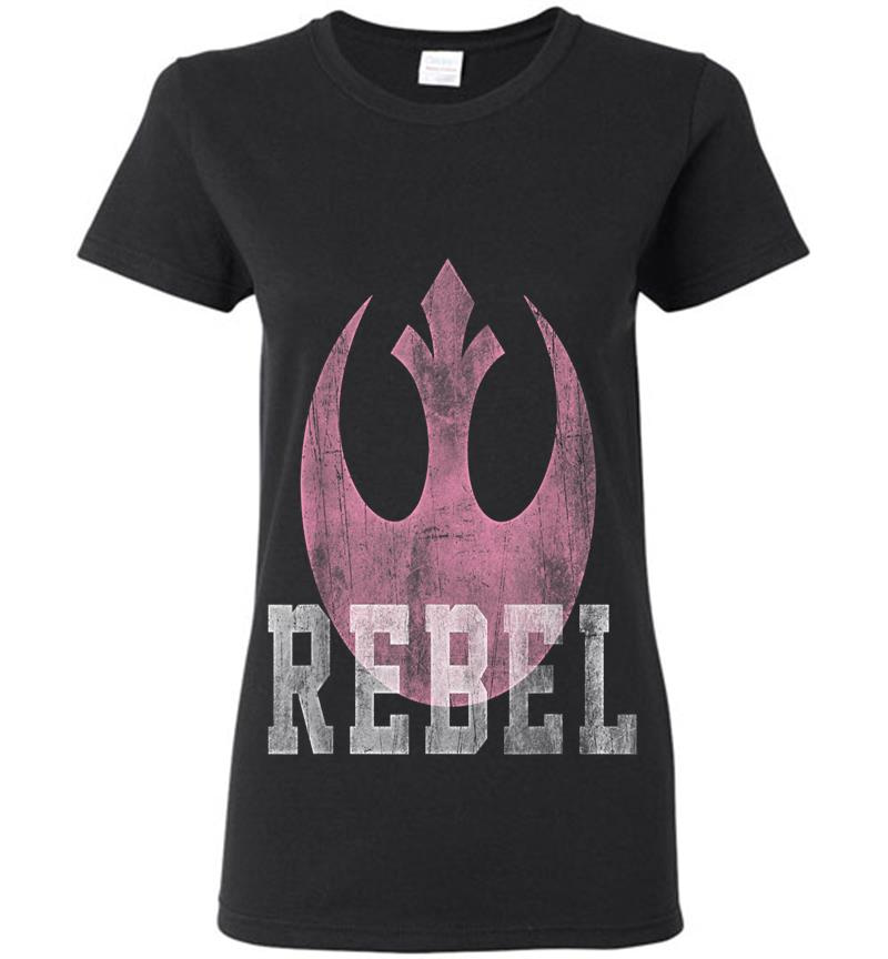 Star Wars Rebel Desert Lace Womens T-Shirt
