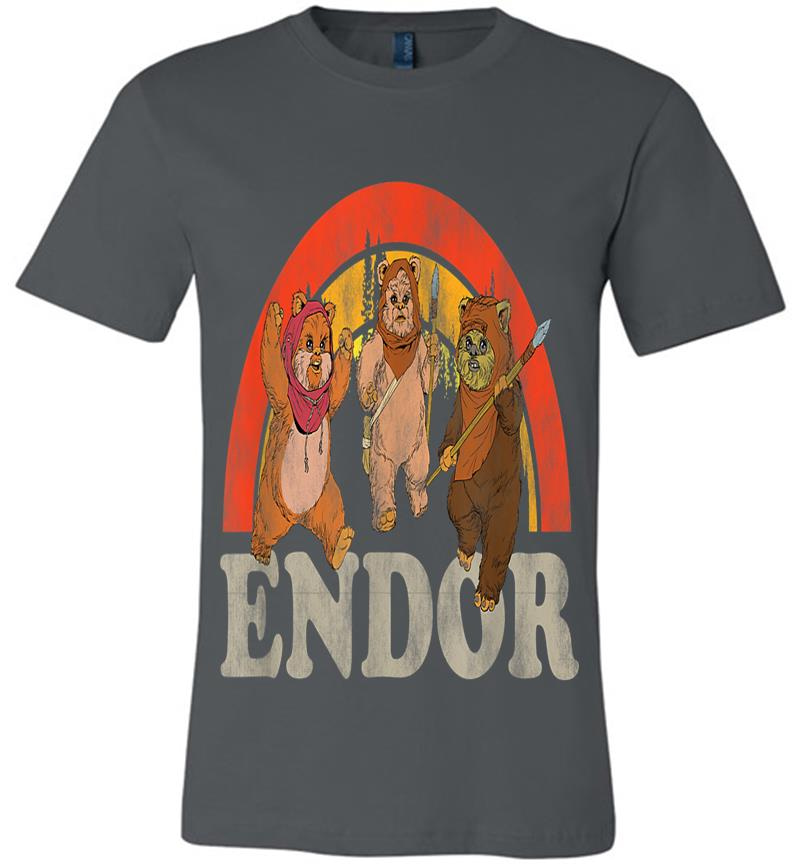 Star Wars Return Of The Jedi Cute Ewoks Endor Retro Premium T-Shirt