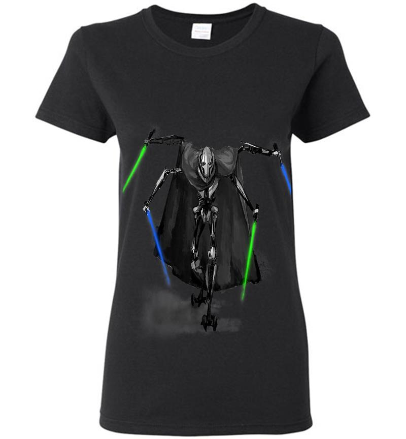 Star Wars Revenge Of The Sith General Grievous Womens T-Shirt