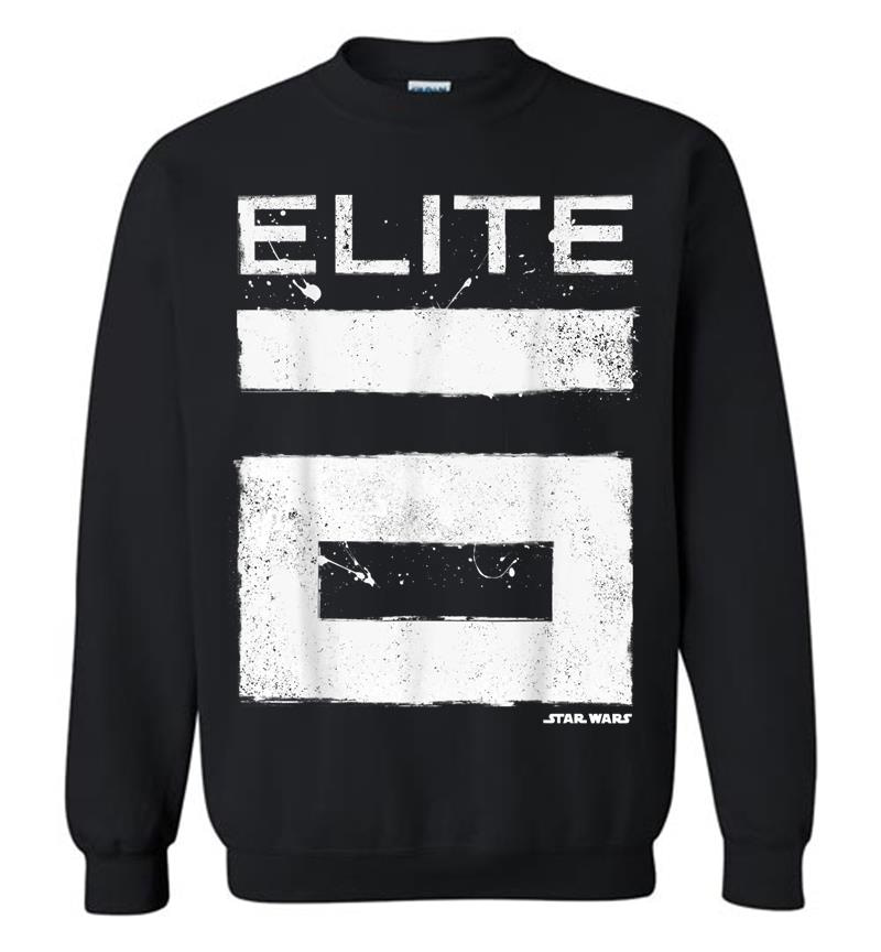 Star Wars Rogue One Elite 6 Grunge Logo Graphic Sweatshirt