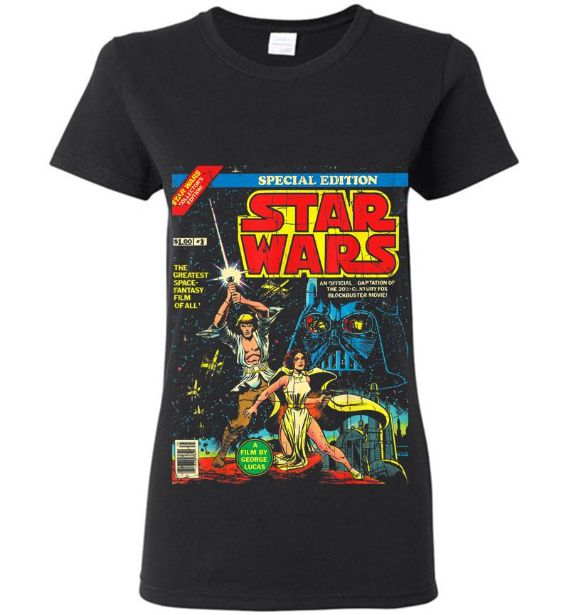 Star Wars Special Edition Comic Book Graphic Womens T-Shirt