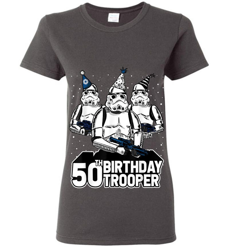 Inktee Store - Star Wars Stormtrooper Party Hats Trio 50Th Birthday Trooper Womens T-Shirt Image