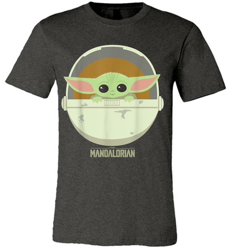 Inktee Store - Star Wars The Mandalorian The Child Bassinet Portrait Premium T-Shirt Image