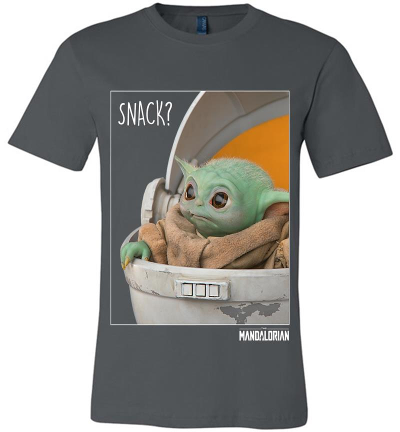 Star Wars The Mandalorian The Child Snack Time Premium Premium T-Shirt