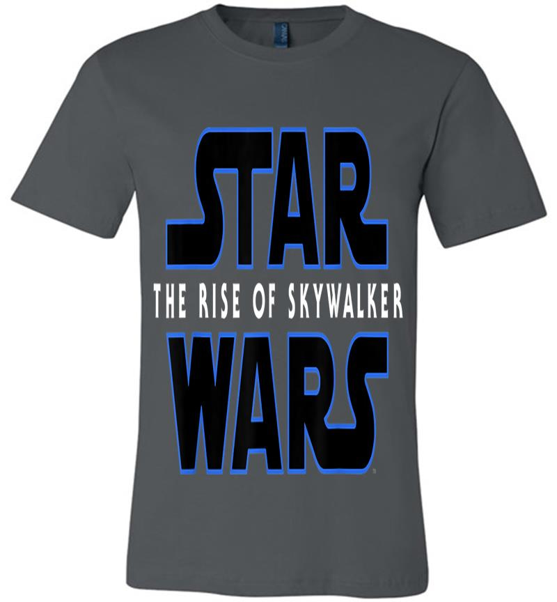 Star Wars The Rise Of Skywalker Movie Logo Premium T-Shirt