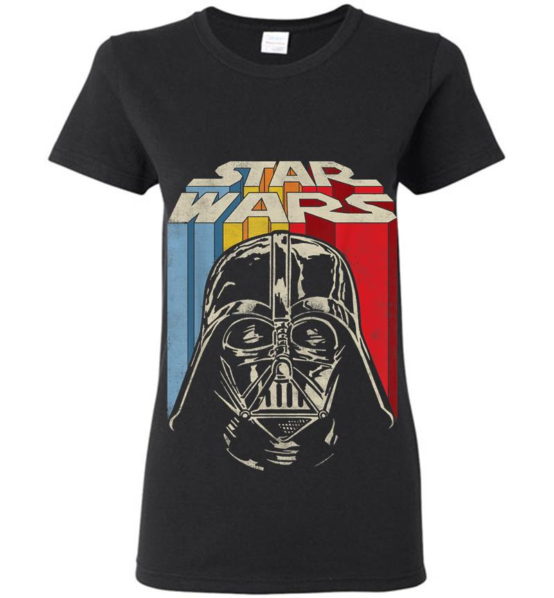 Star Wars Vintage Darth Vader Womens T-Shirt