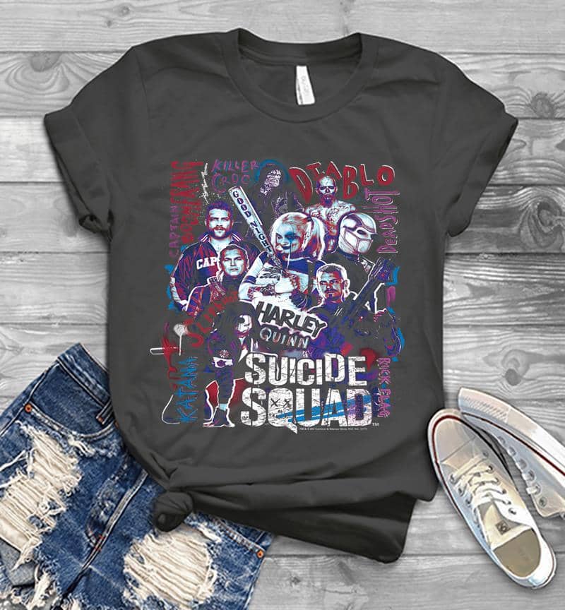 Inktee Store - Suicide Squad The Squad Mens T-Shirt Image