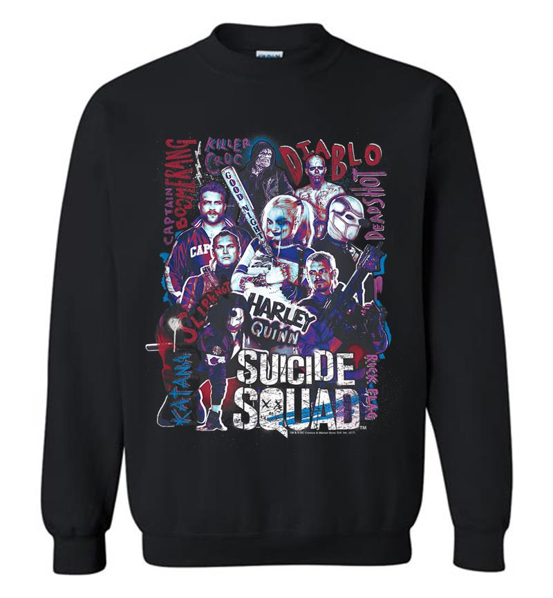 Suicide Squad The Squad Sweatshirt