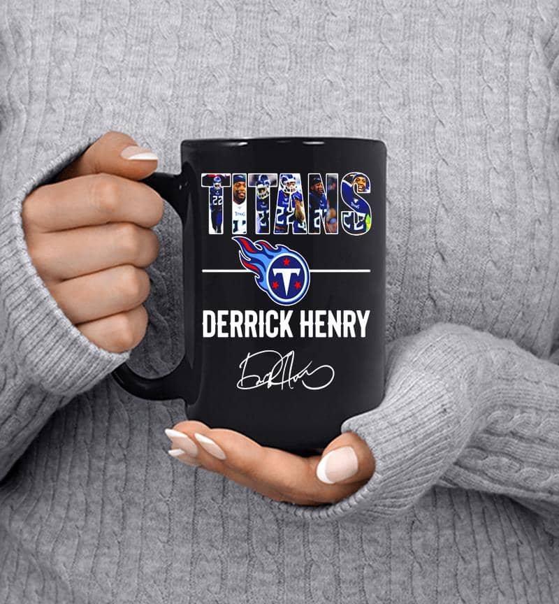 Tennessee Titans Derrick Henry Signature Mug