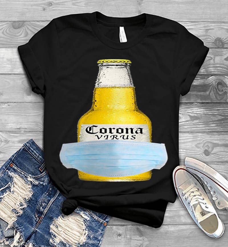 The Coronavirus Beer - Corona Beer Virus Mens T-Shirt