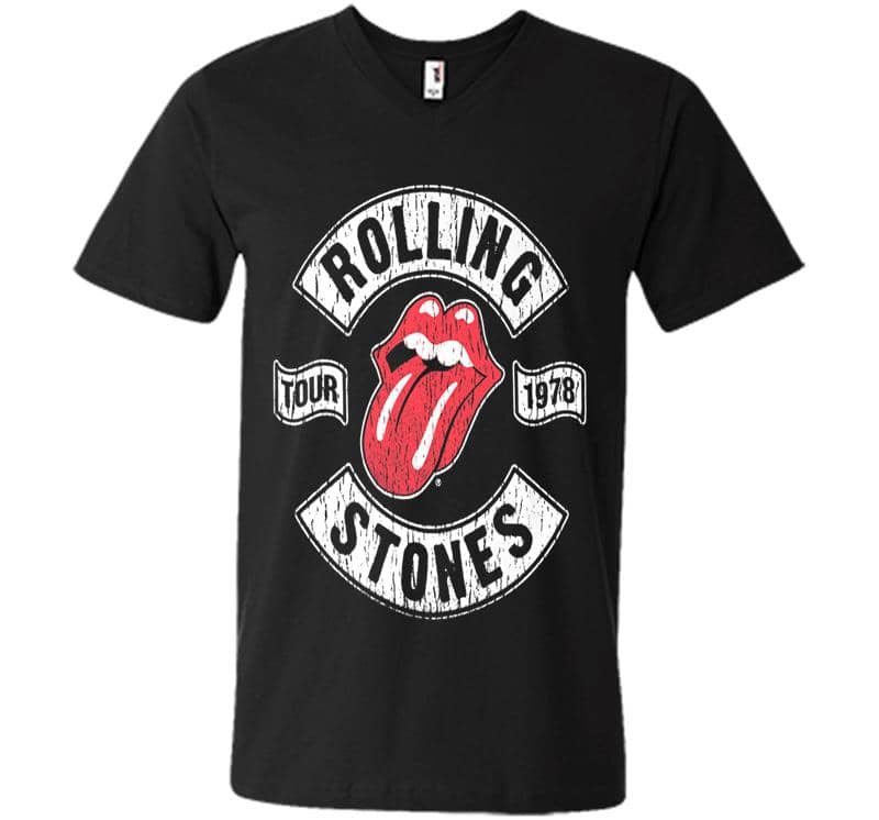The Rolling Stones Tour 1978 V-Neck T-Shirt