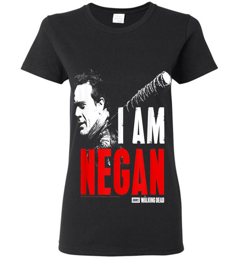 The Walking Dead I Am Negan Womens T-Shirt