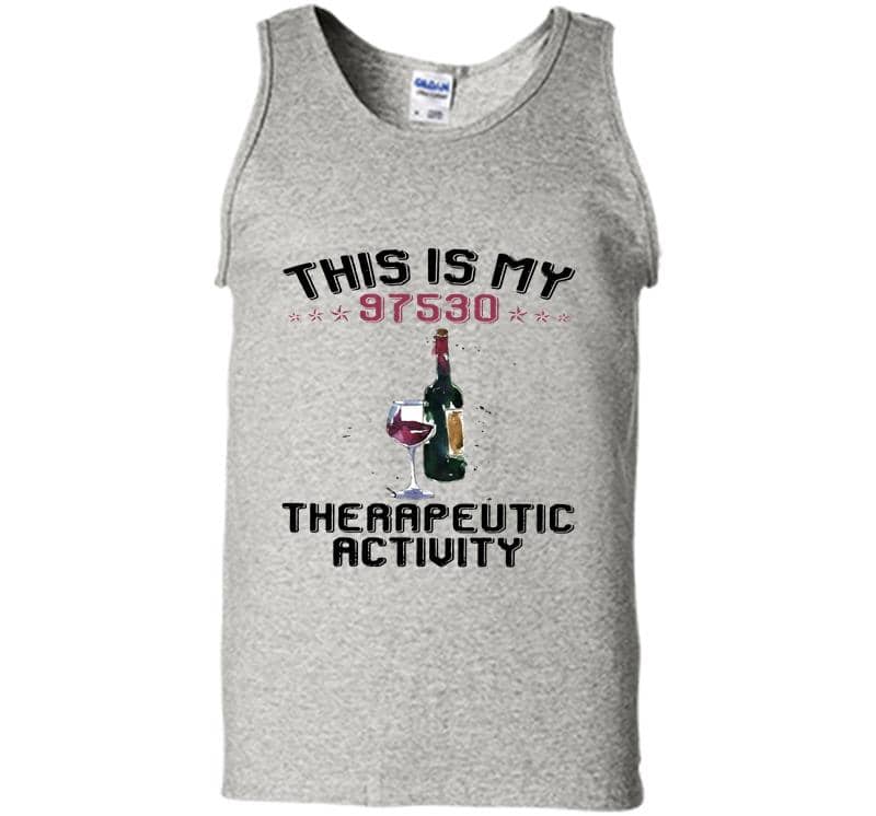 This Is My Wine 97530 Therapeutic Activity Mens Tank Top