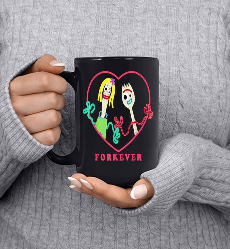 Toy Story 4 Forky And Girlfriend Forkever Valentine'S Day Mug