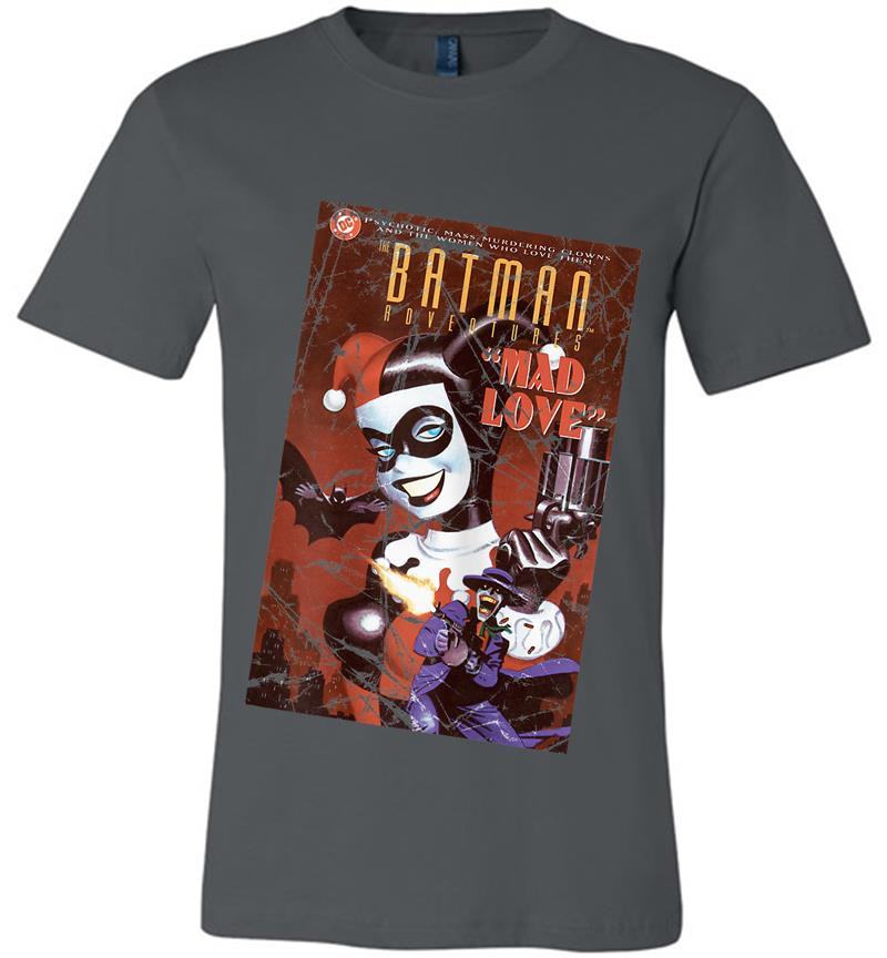 Us Dc Harley Quinn Cover Mad Love Premium T-Shirt