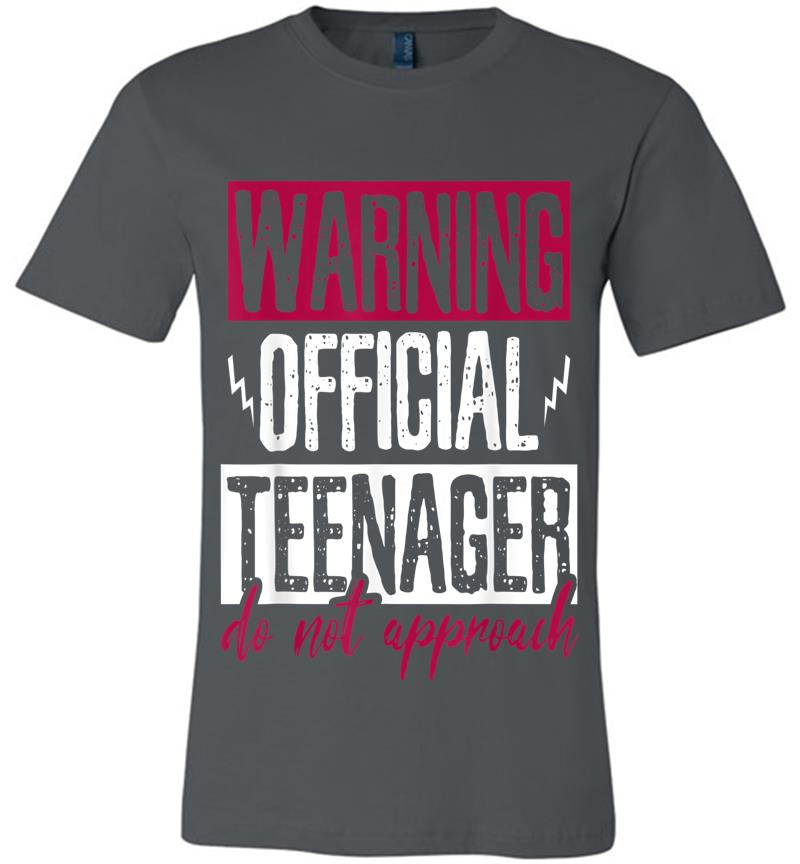 Warning Official Nager 13 Years Old Premium T-Shirt