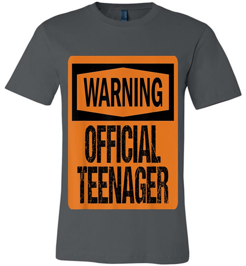Warning Official Nager For New Ns Turning Thirn Premium T-Shirt