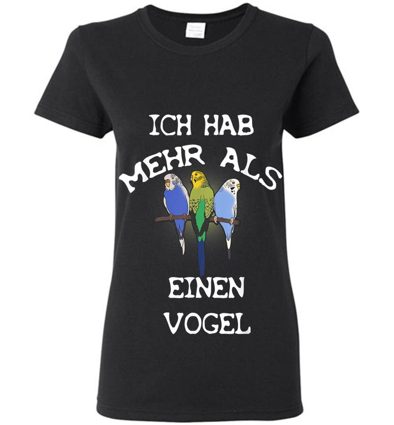 Wellensittiche Sittich Vogel Nymphensittich Womens T-Shirt